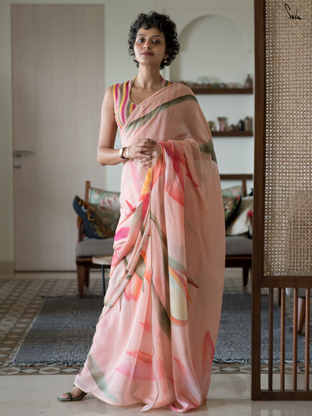Bouquet of Grace Saree