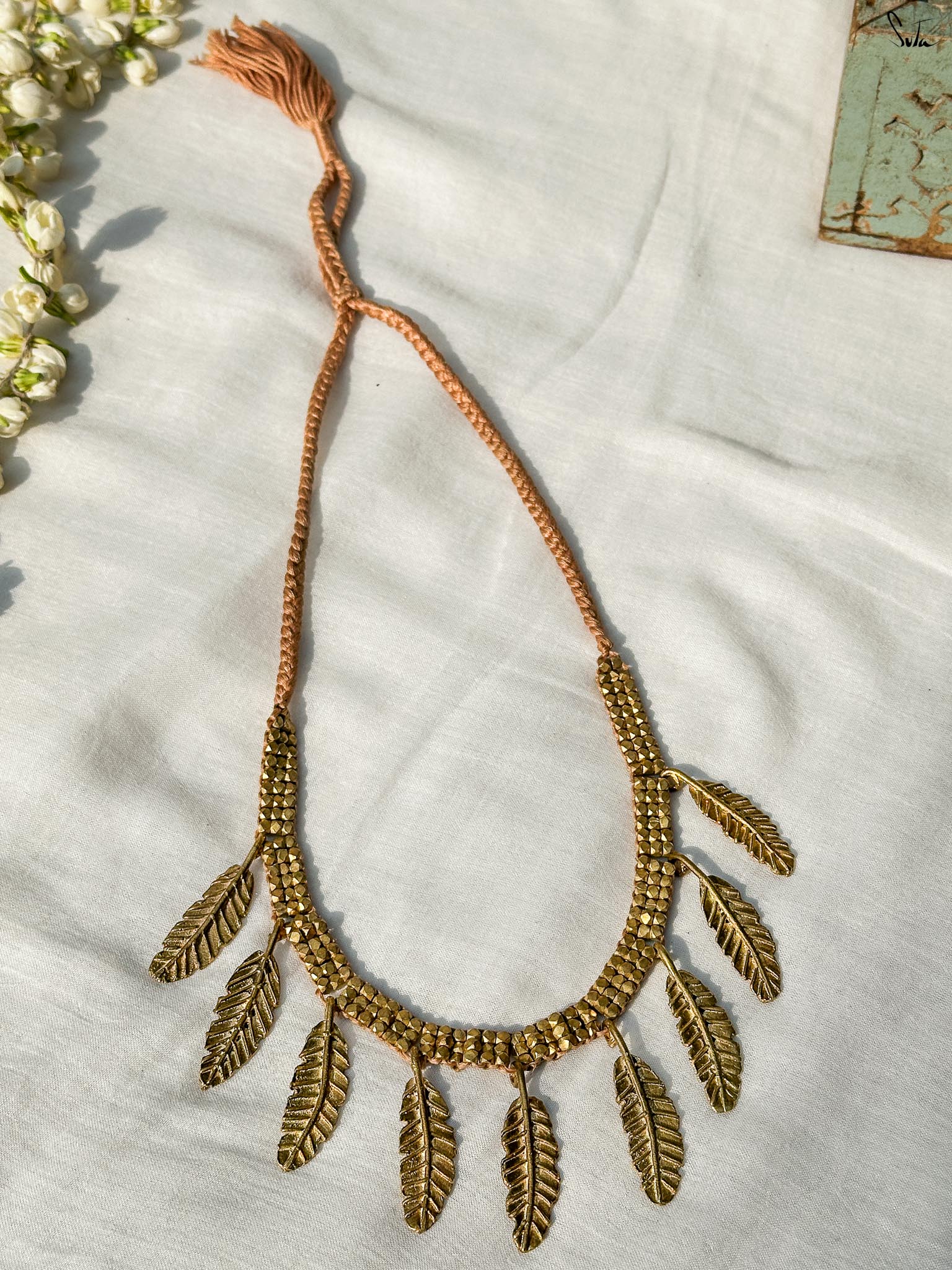 Tavya (Handcrafted Dhokra Brass Neckpiece)