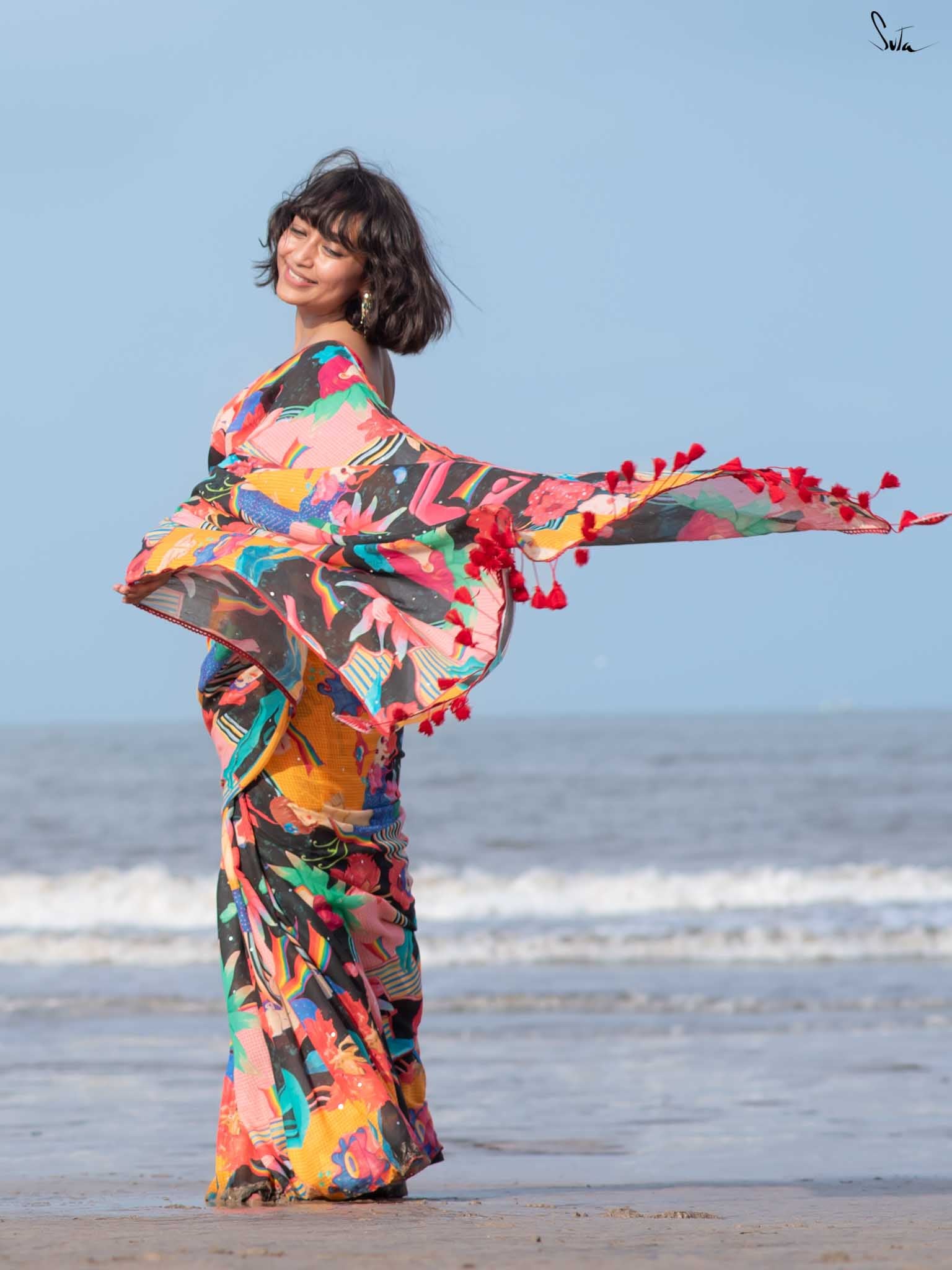 Trans-formation Saree