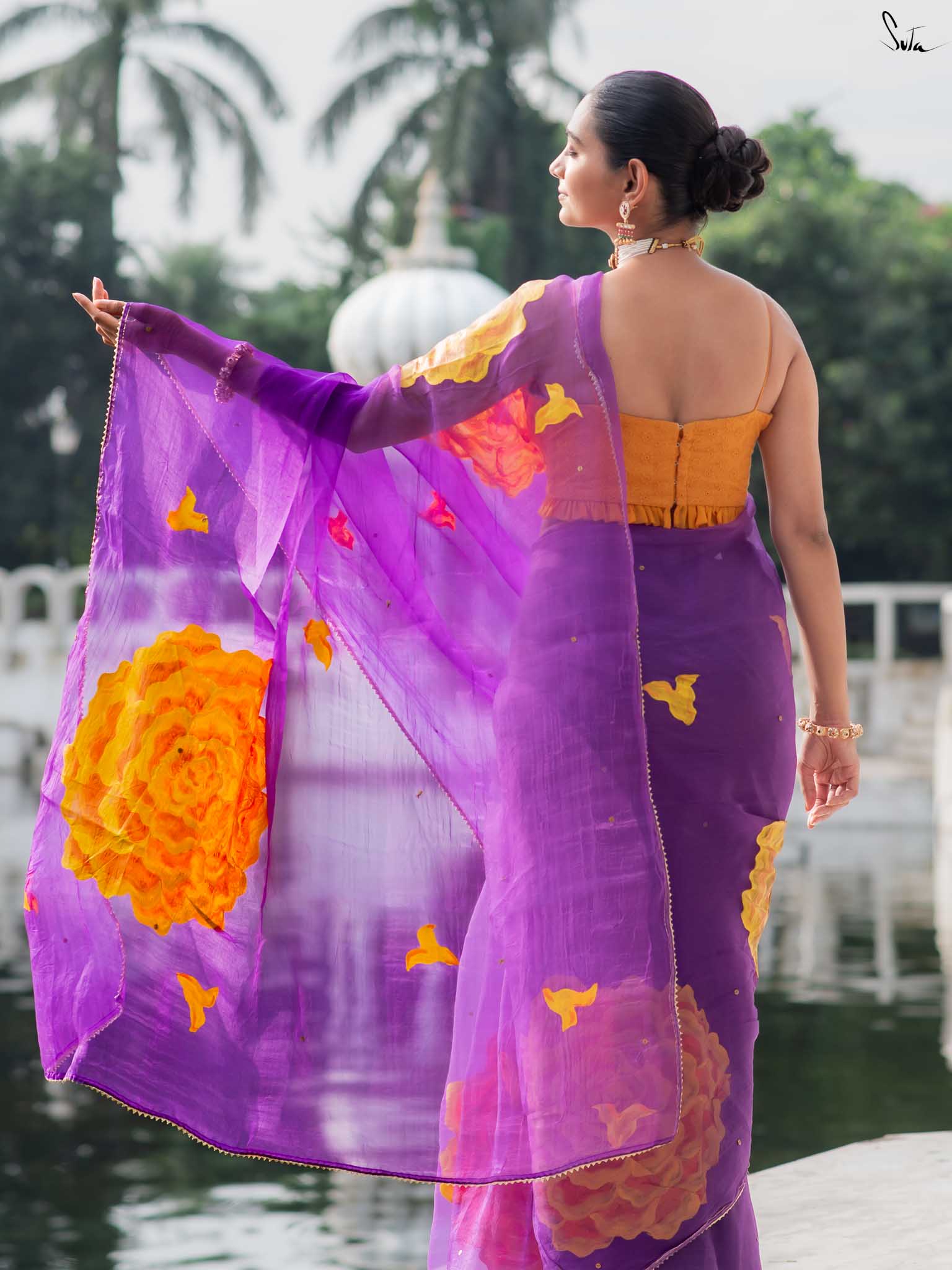 Velvet Marigold Blooms