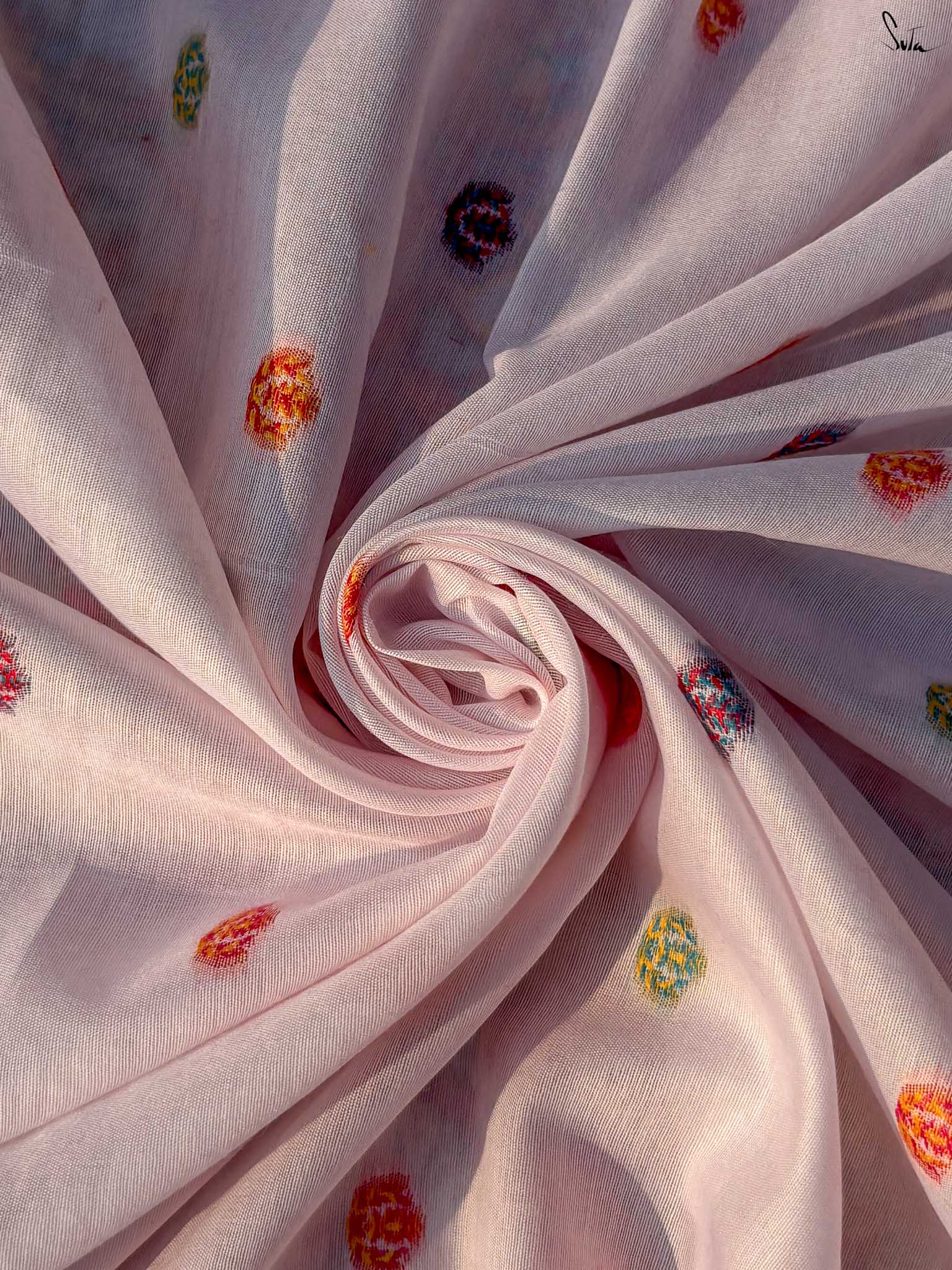 Willow Pashm Multicolour Woolen Saree