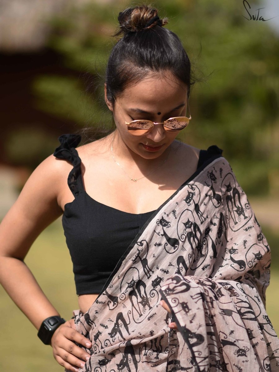 Black curls (Blouse) - suta.in