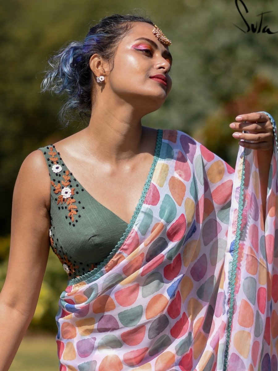 Boulder Star Coral (Blouse) - suta.in