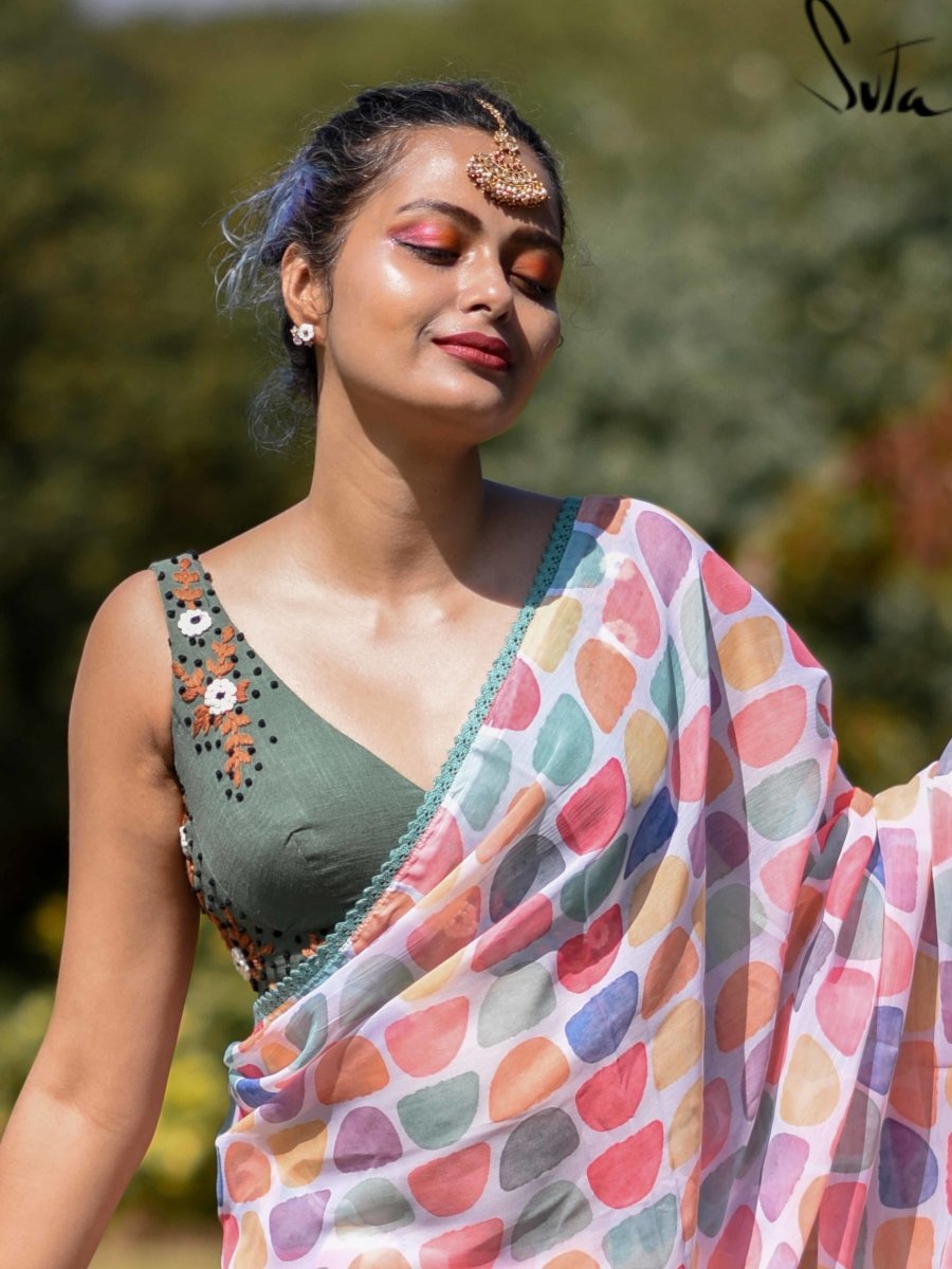 Boulder Star Coral (Blouse) - suta.in