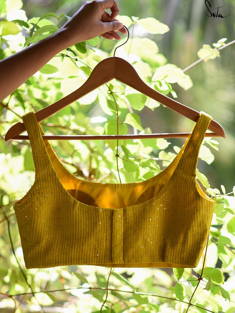 Citrine Bling (Blouse) - suta.in