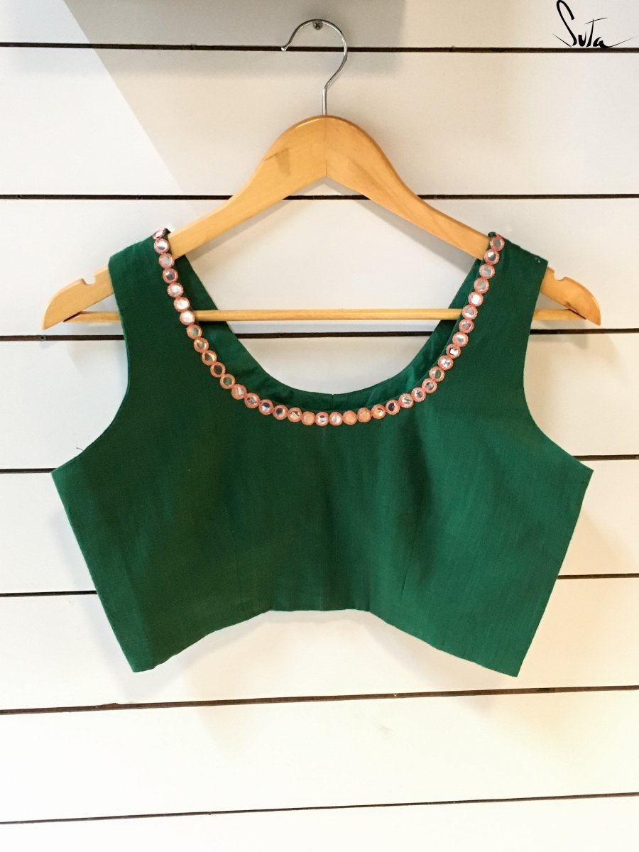 Green glass door ( Blouse ) - suta.in