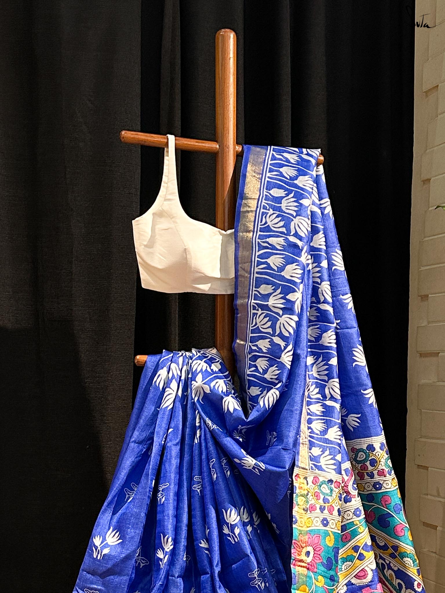 Mehrunisa Ka Baagh (Hand Painted Pure Silk Saree)