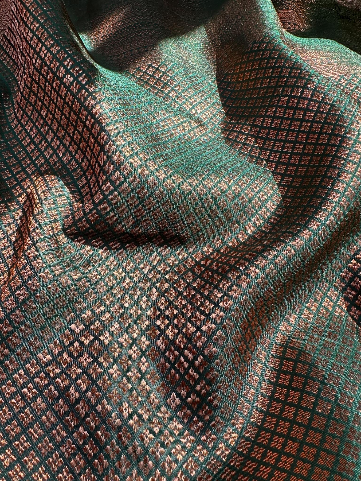 Vaanika Green Kanjivaram Saree