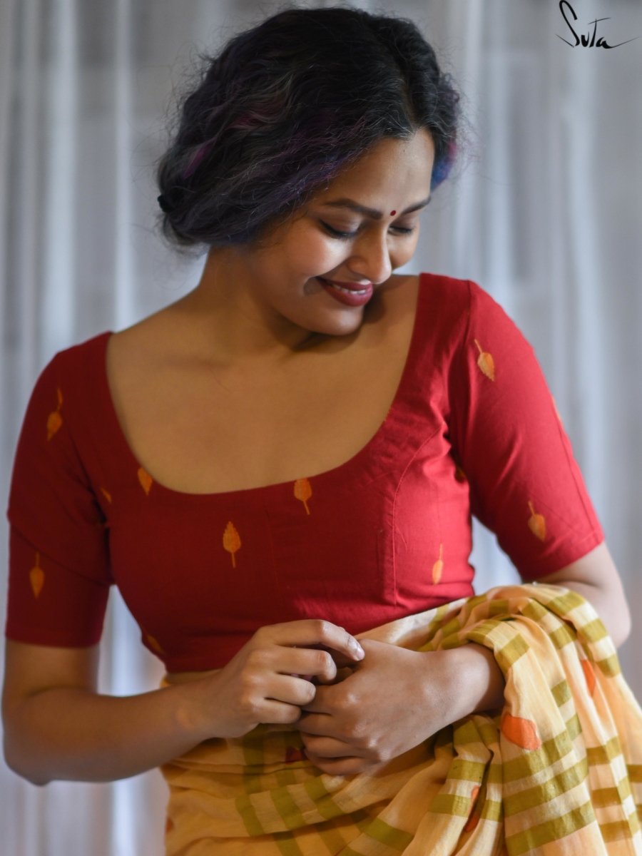 Laal Maali (Blouse) - suta.in