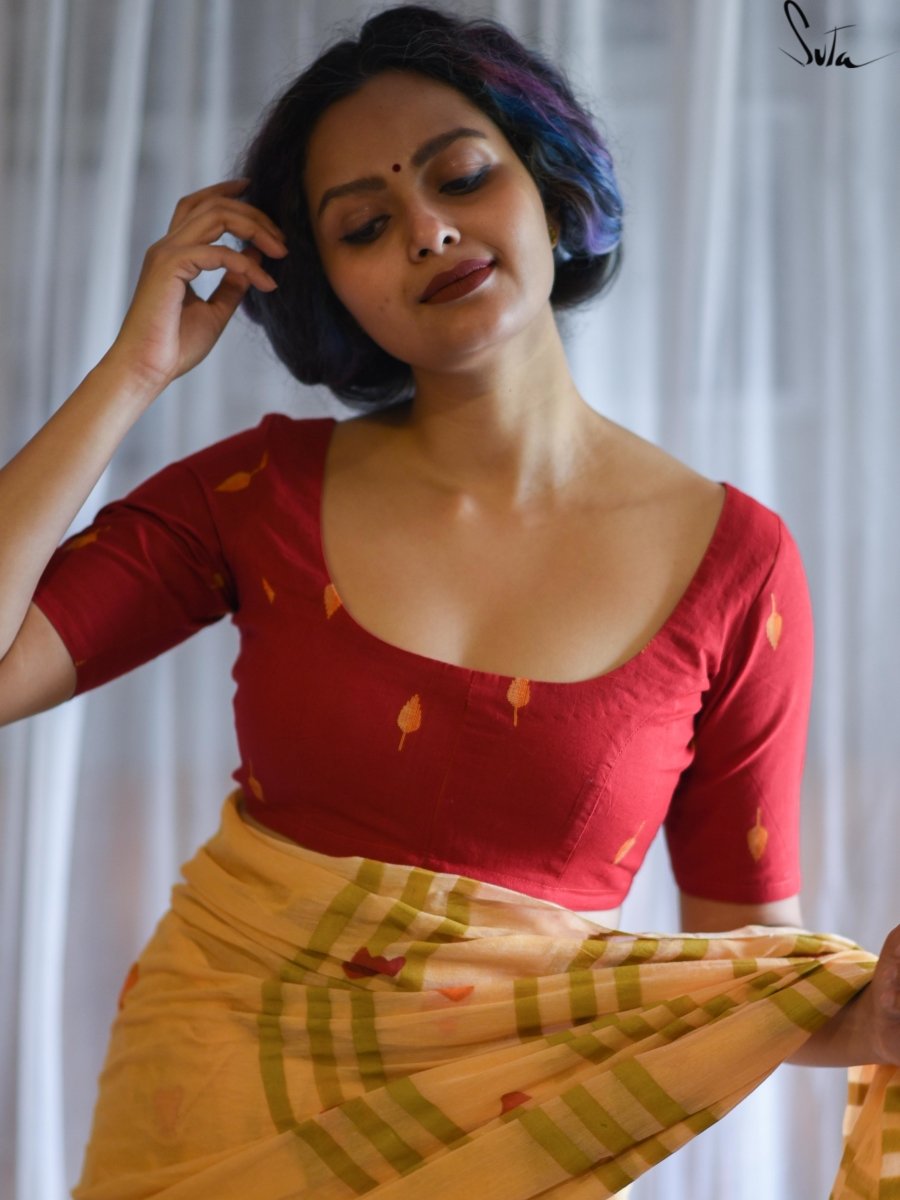 Laal Maali (Blouse) - suta.in