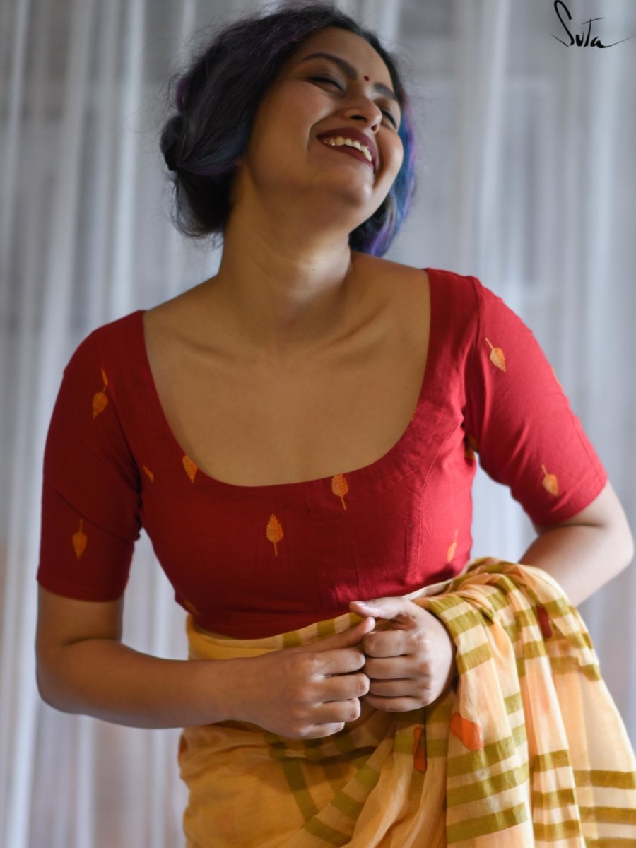 Laal Maali (Blouse) - suta.in