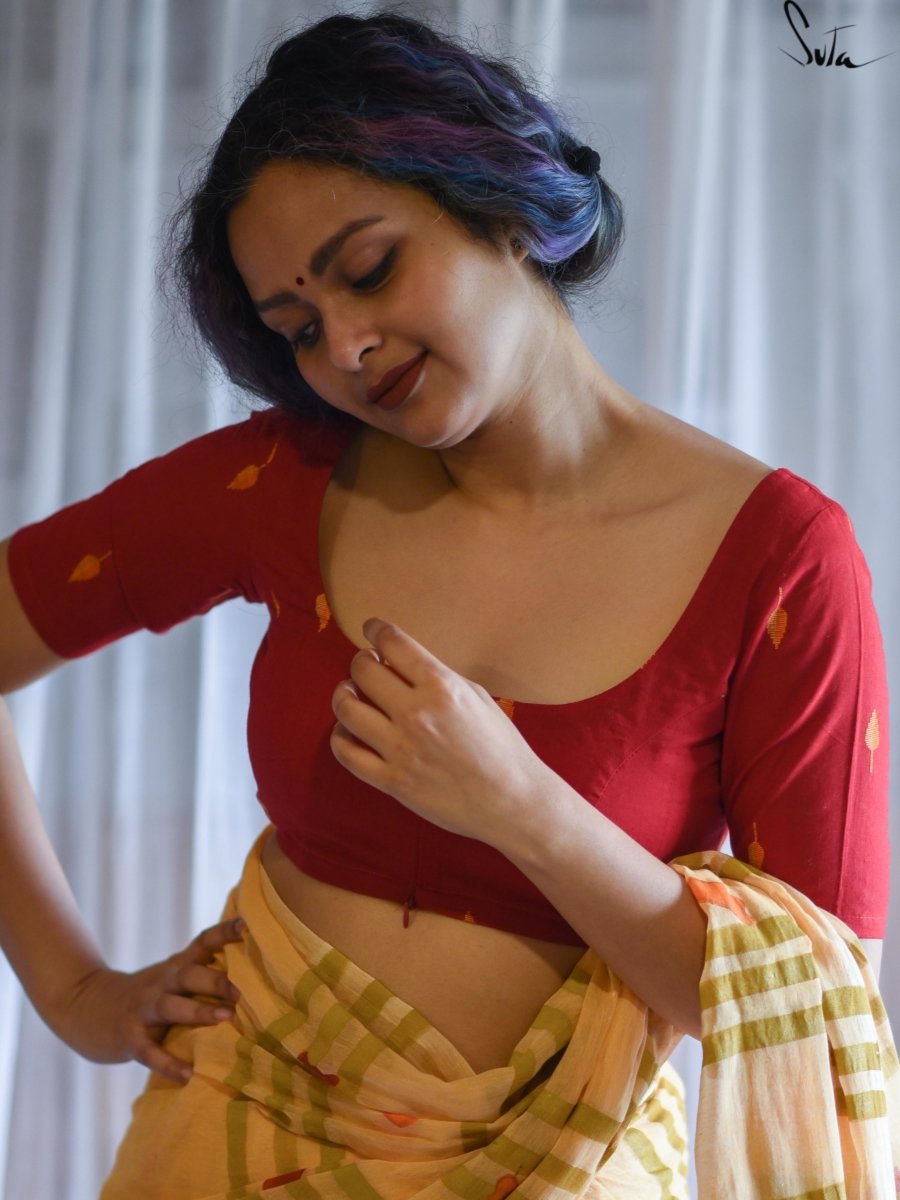Laal Maali (Blouse) - suta.in