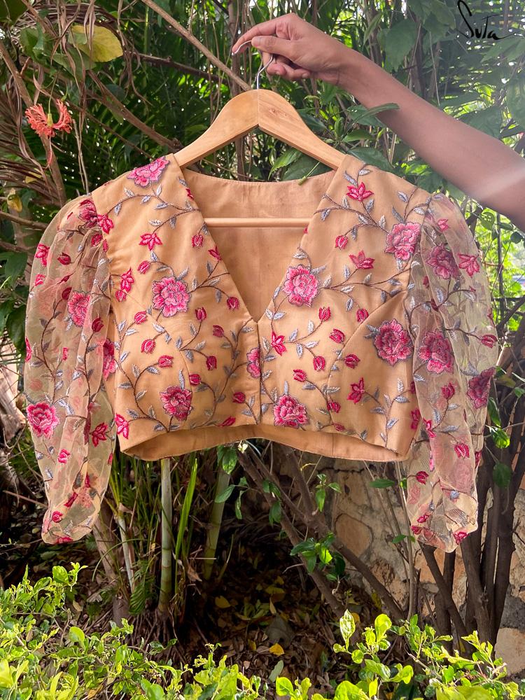 My Bouquet Of Peonies (Blouse) - suta.in