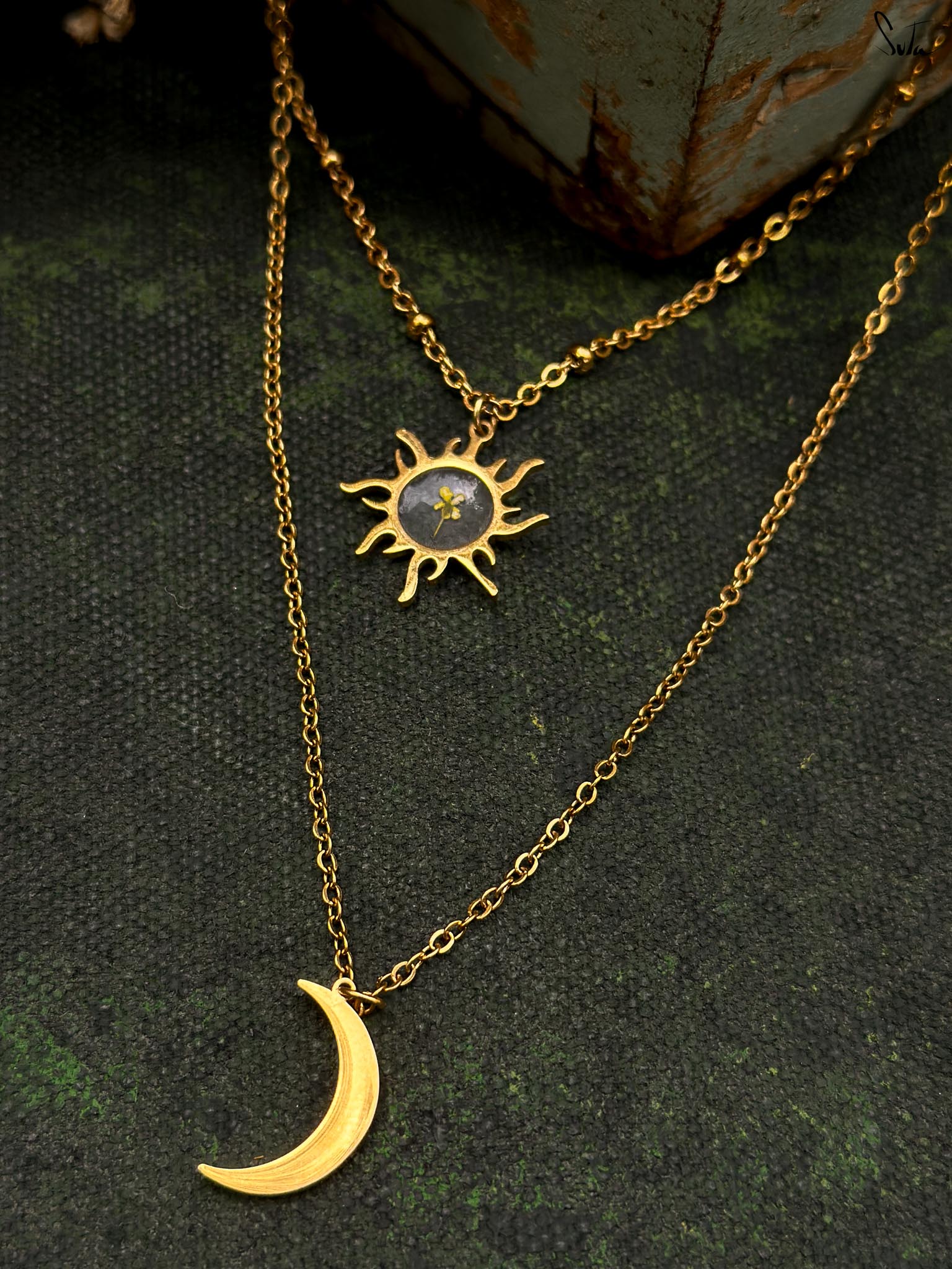 Night and Day Floral Citrine