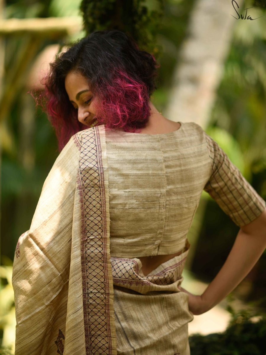 The Angrakha Tales (Blouse) - suta.in