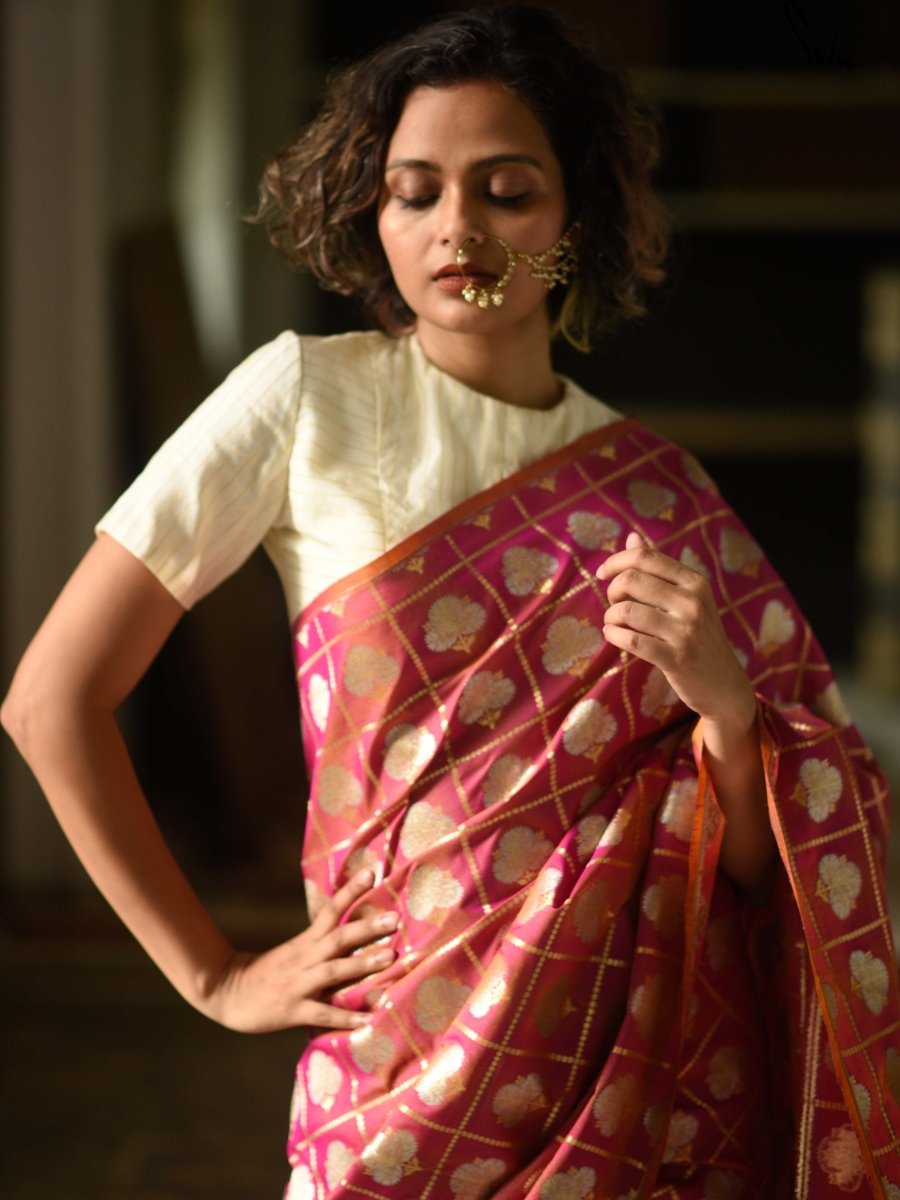 Chandni (Blouse) - suta.in