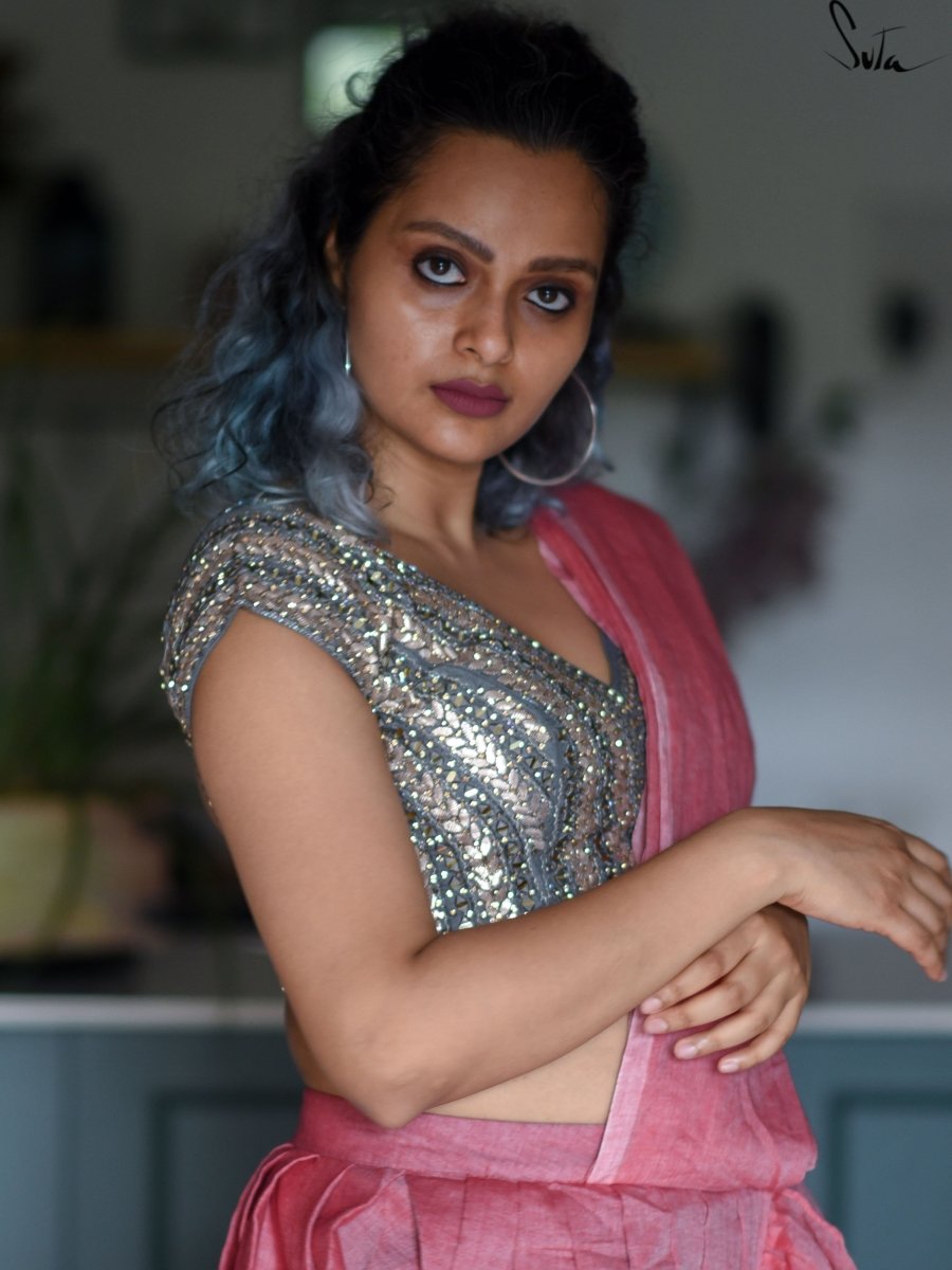 Chandni Lakeer (Blouse) - suta.in