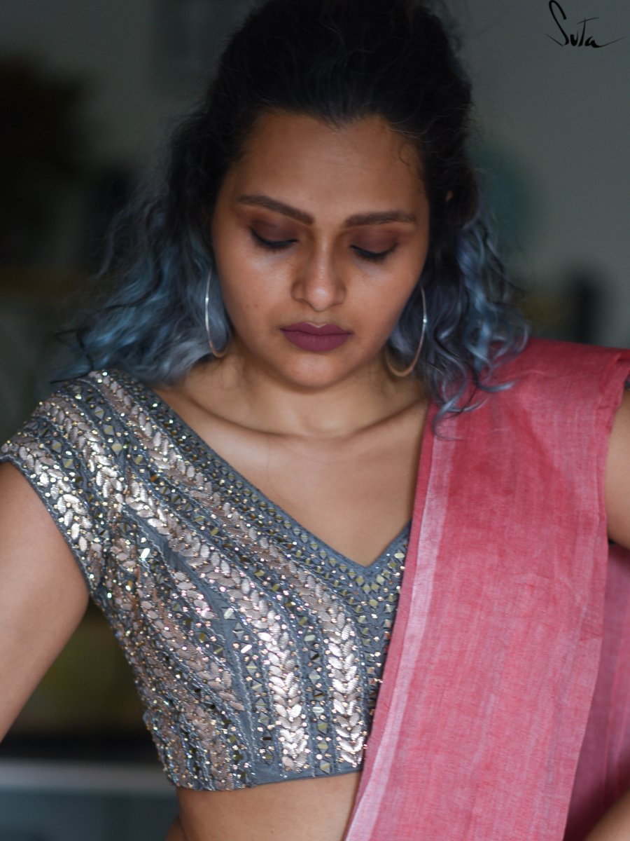 Chandni Lakeer (Blouse) - suta.in