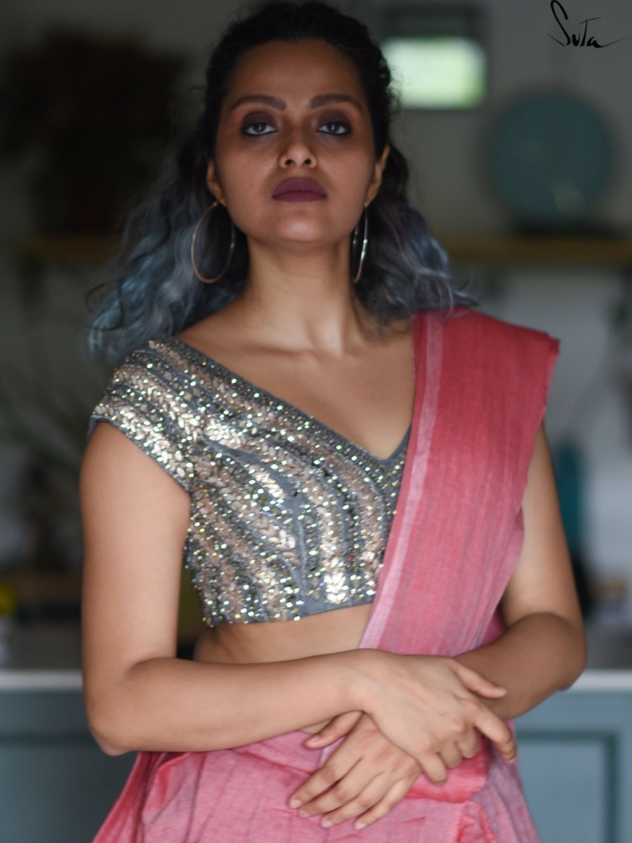 Chandni Lakeer (Blouse) - suta.in