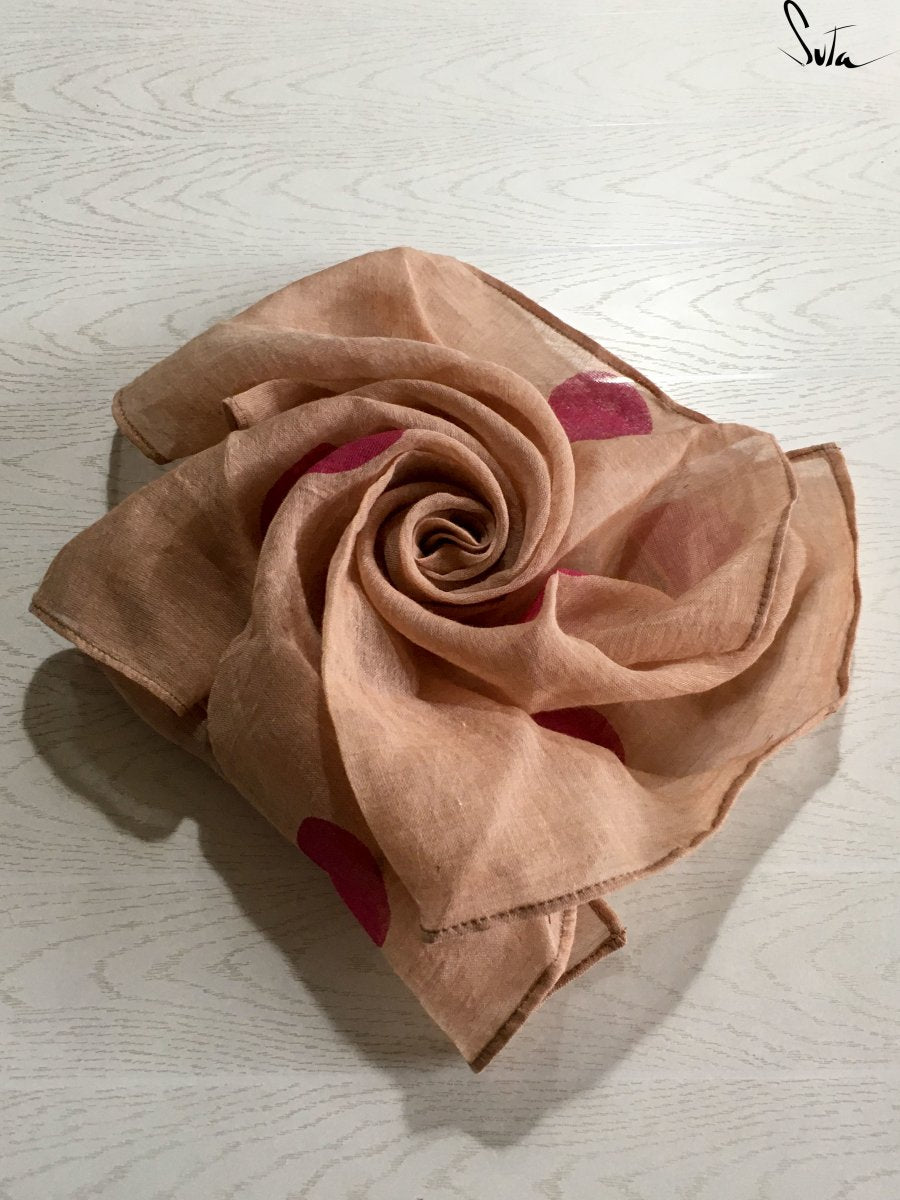 Corals in my pocket ( Handkerchief ) - suta.in