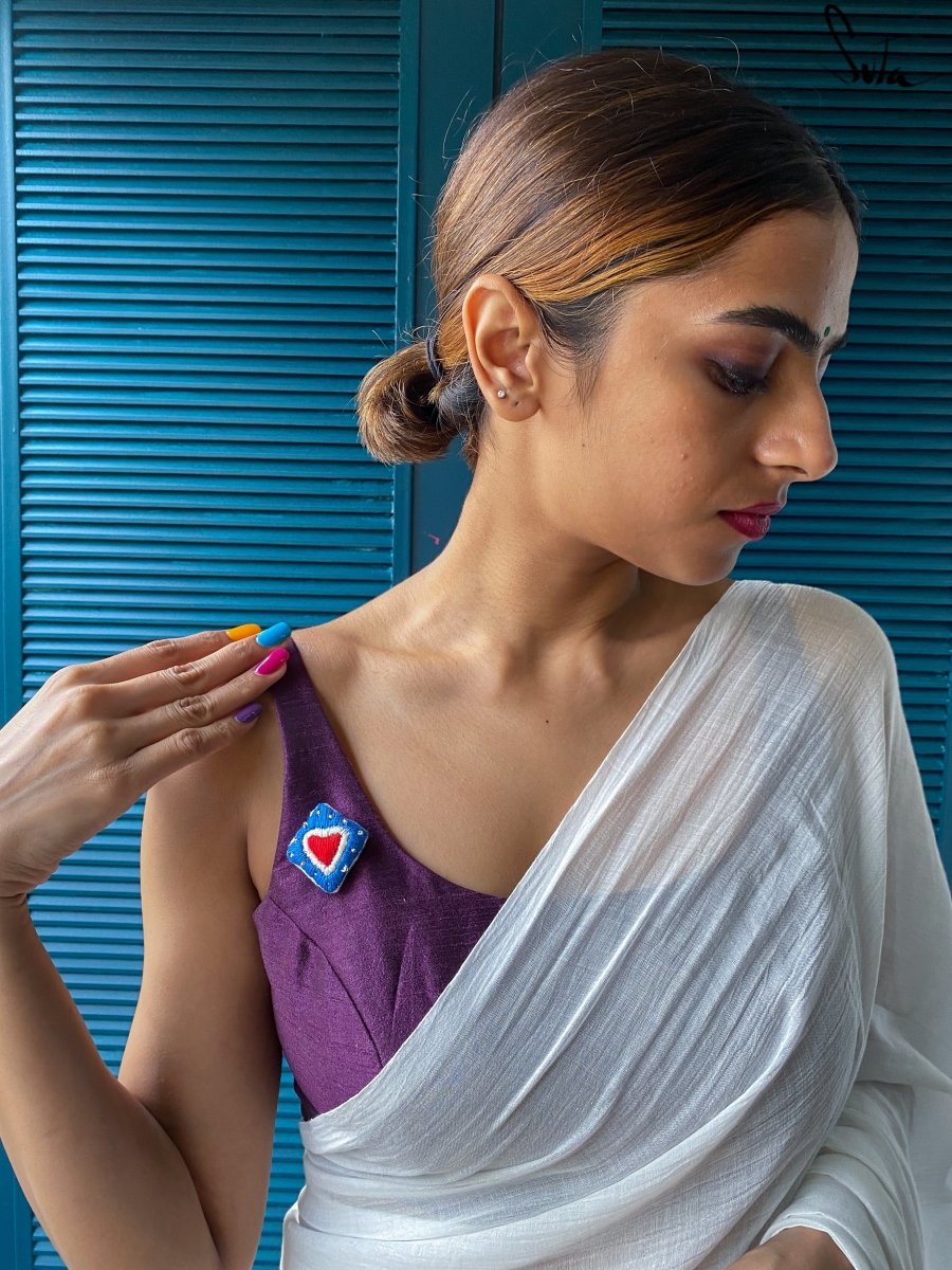 Dil Hai Chota Sa (Brooch) - suta.in
