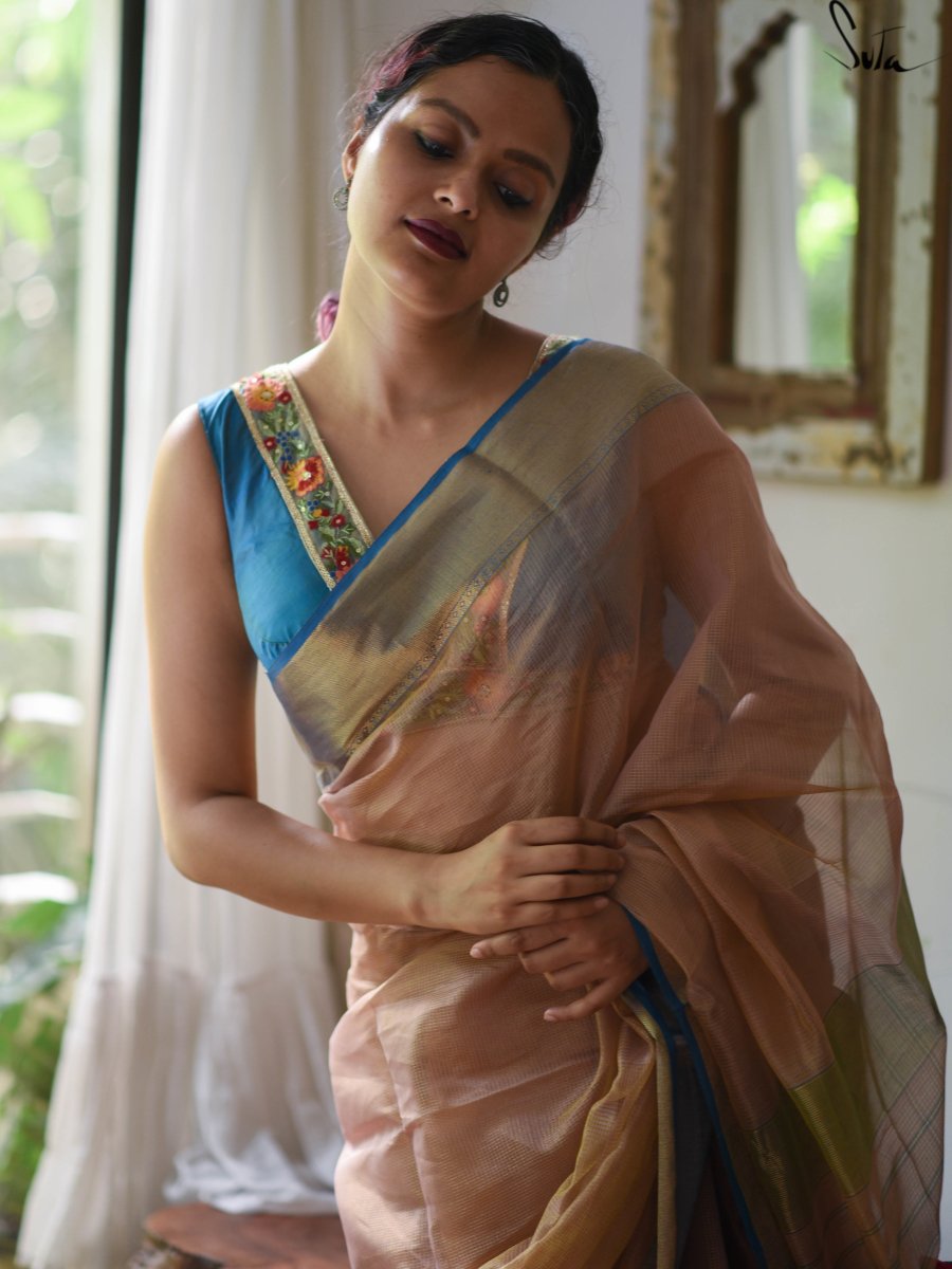 Firozi Bagicha (Blouse) - suta.in