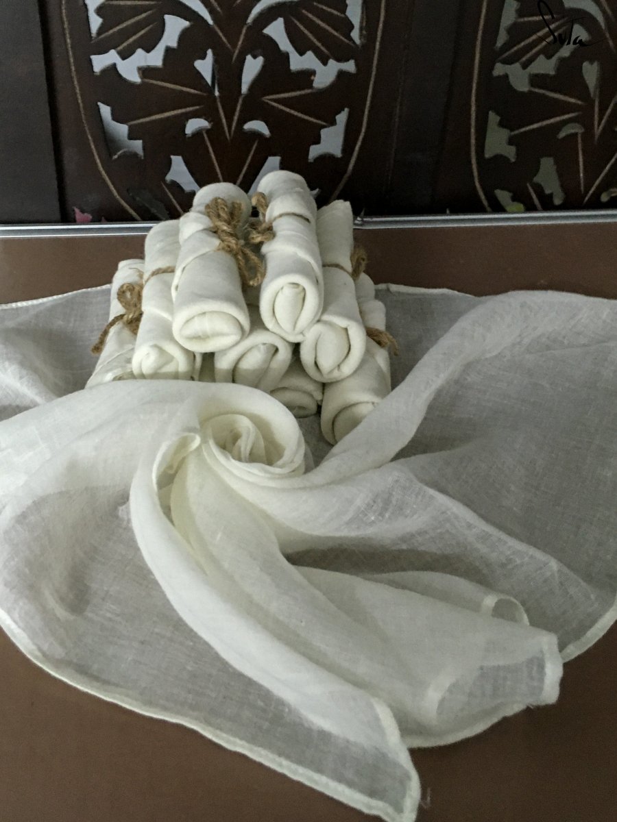 For the love of white ( Handkerchief ) - suta.in