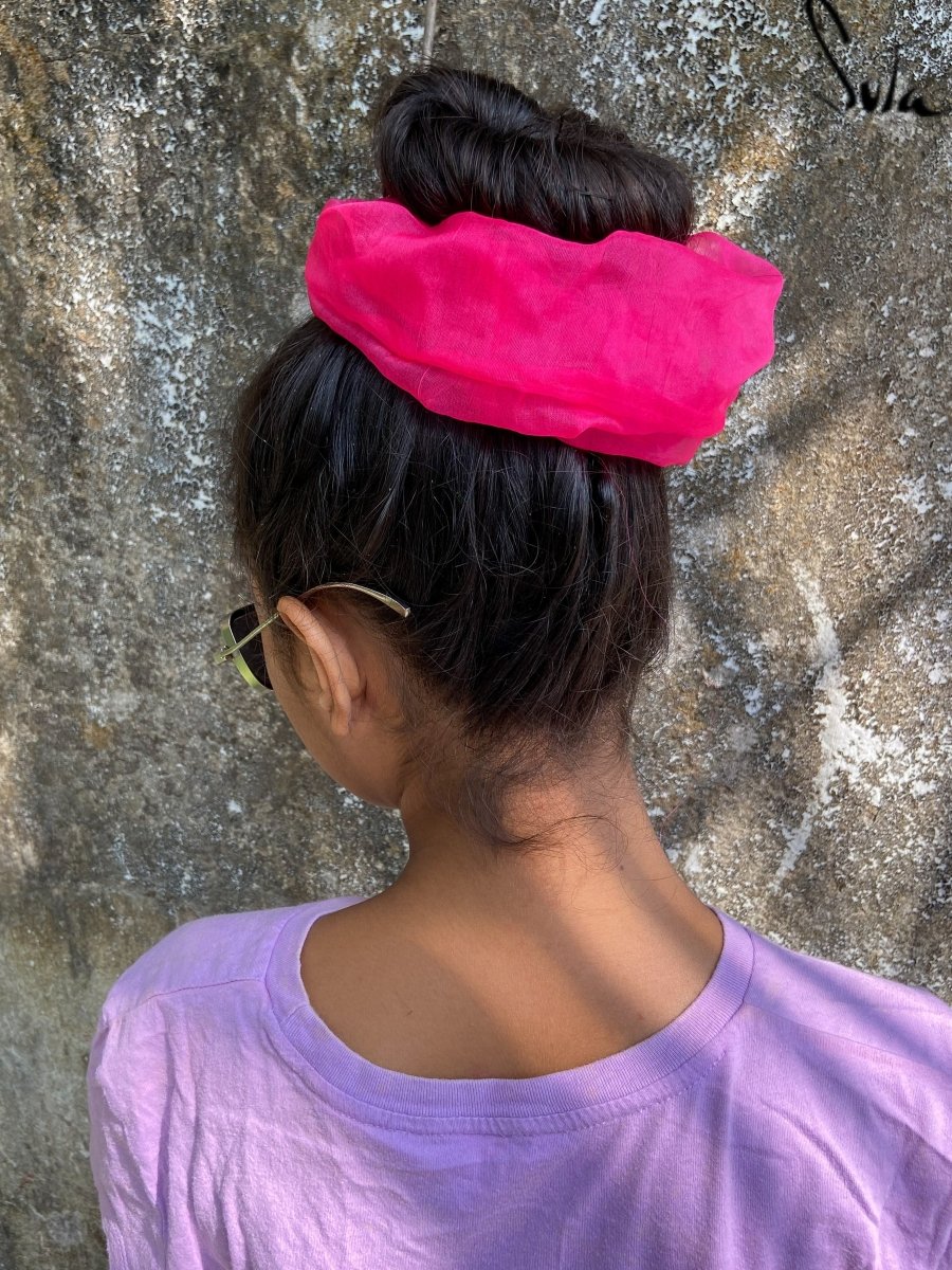 Forever Fuchsia ( Scrunchies ) - suta.in