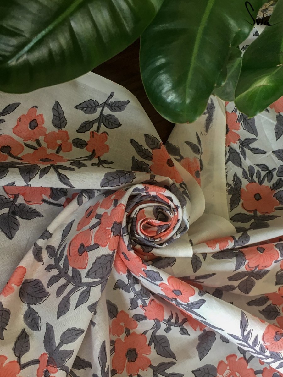 Gerbera daisy (Fabric) - suta.in