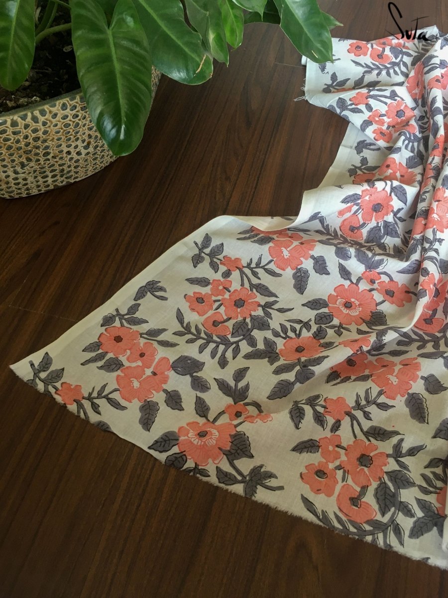 Gerbera daisy (Fabric) - suta.in