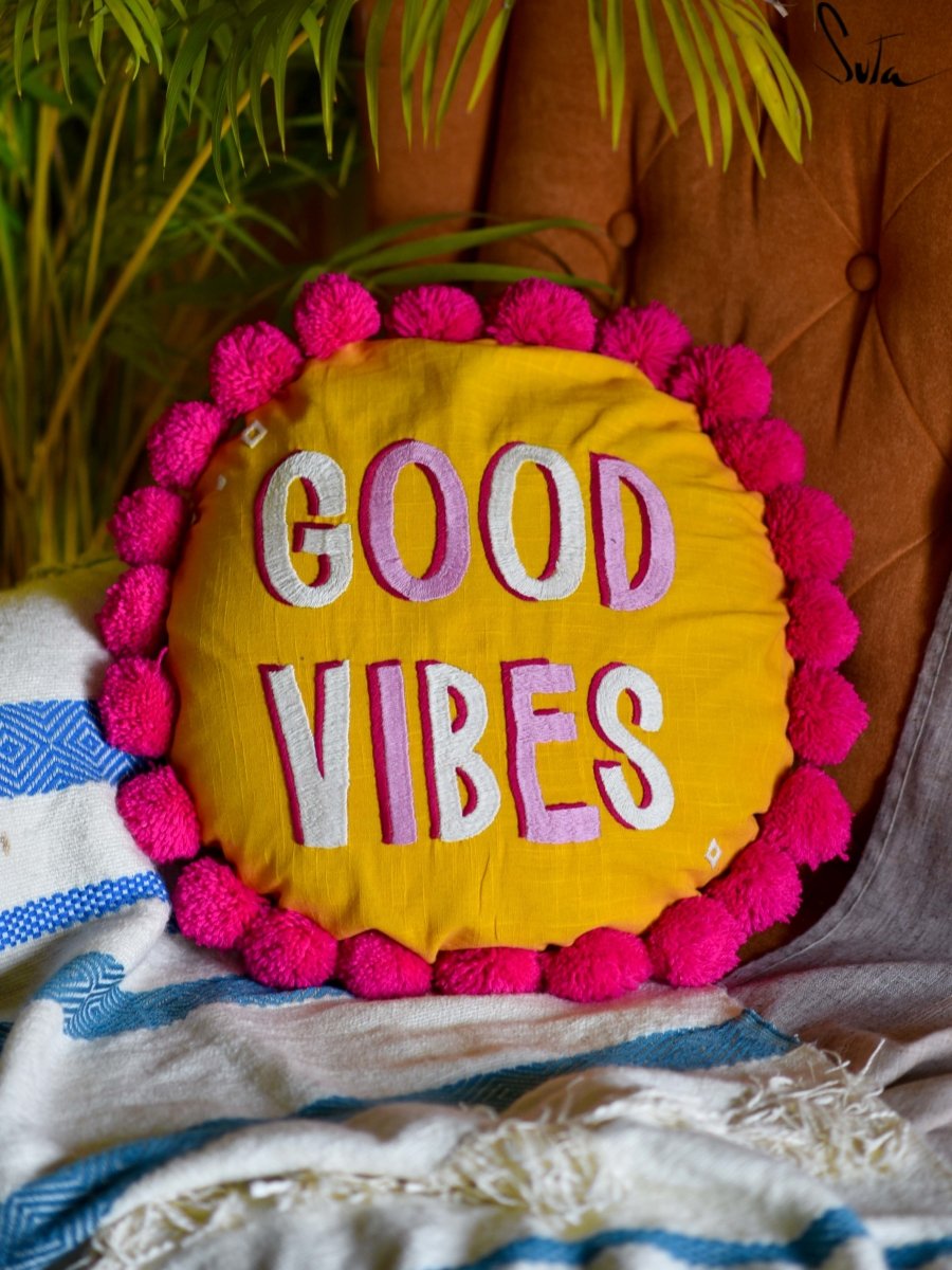 Good Vibes (Cushion Cover) - suta