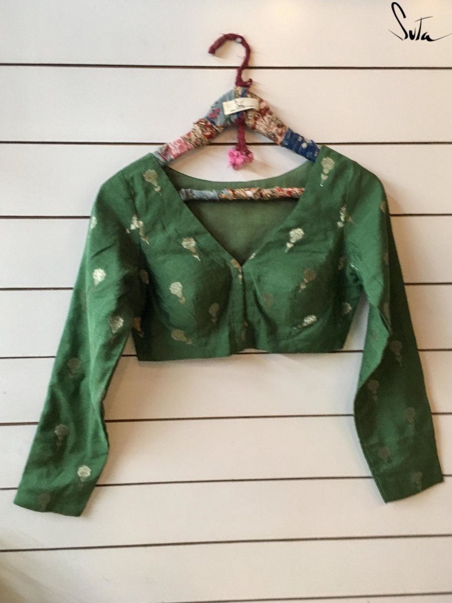 Green and Gold (Blouse) - suta.in