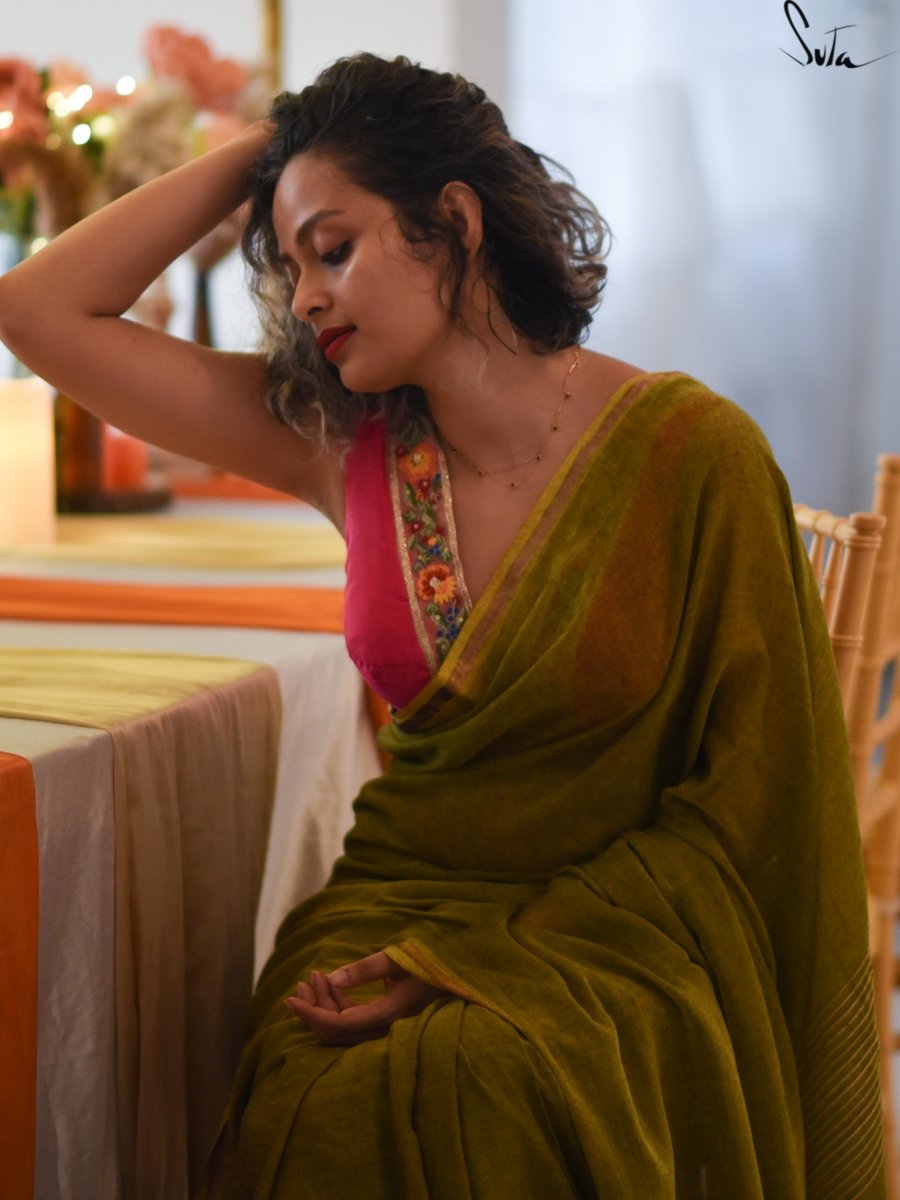 Gulabi Bagicha ( Blouse ) - suta.in