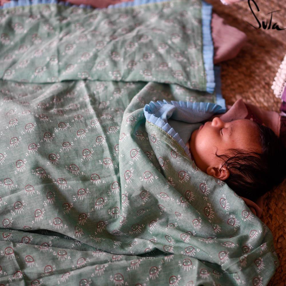 Mr. Green Jelly Bean (BABY CLOTH) - suta.in