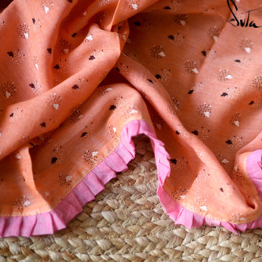 Mr. Orange Willy-Woolly (BABY CLOTH) - suta