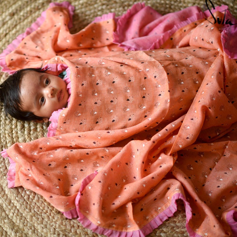 Mr. Orange Willy-Woolly (BABY CLOTH) - suta