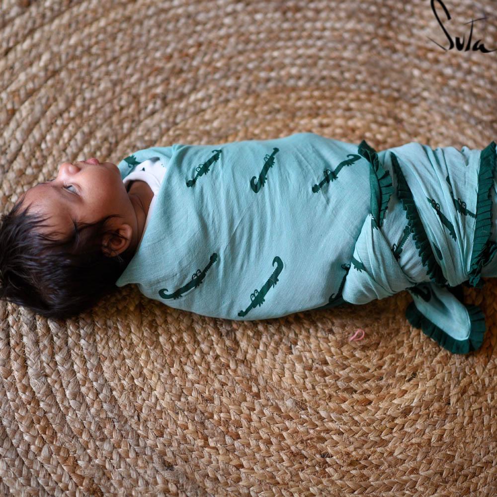 Mr. Wallygator (BABY CLOTH) - suta.in