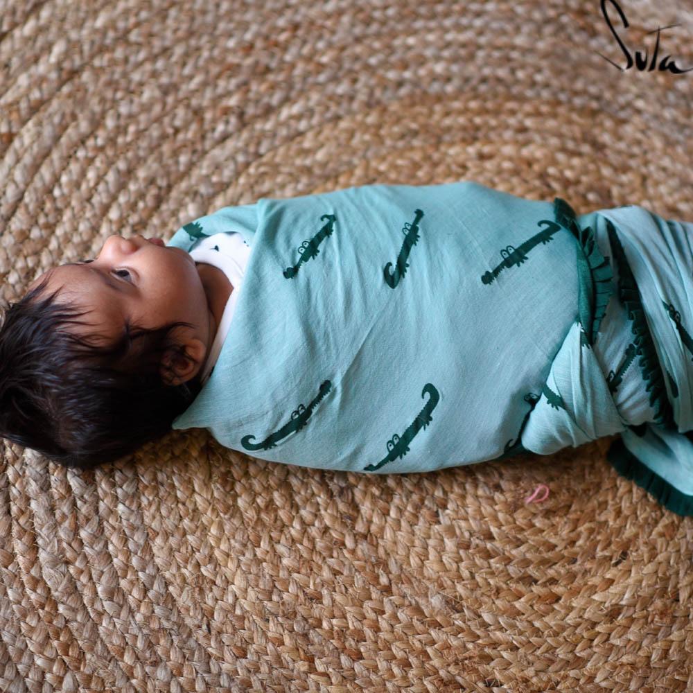 Mr. Wallygator (BABY CLOTH) - suta.in