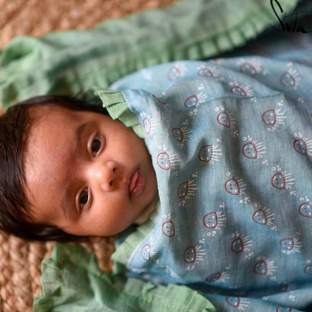 Ms. Blue Jelly Bean (BABY CLOTH) - suta.in