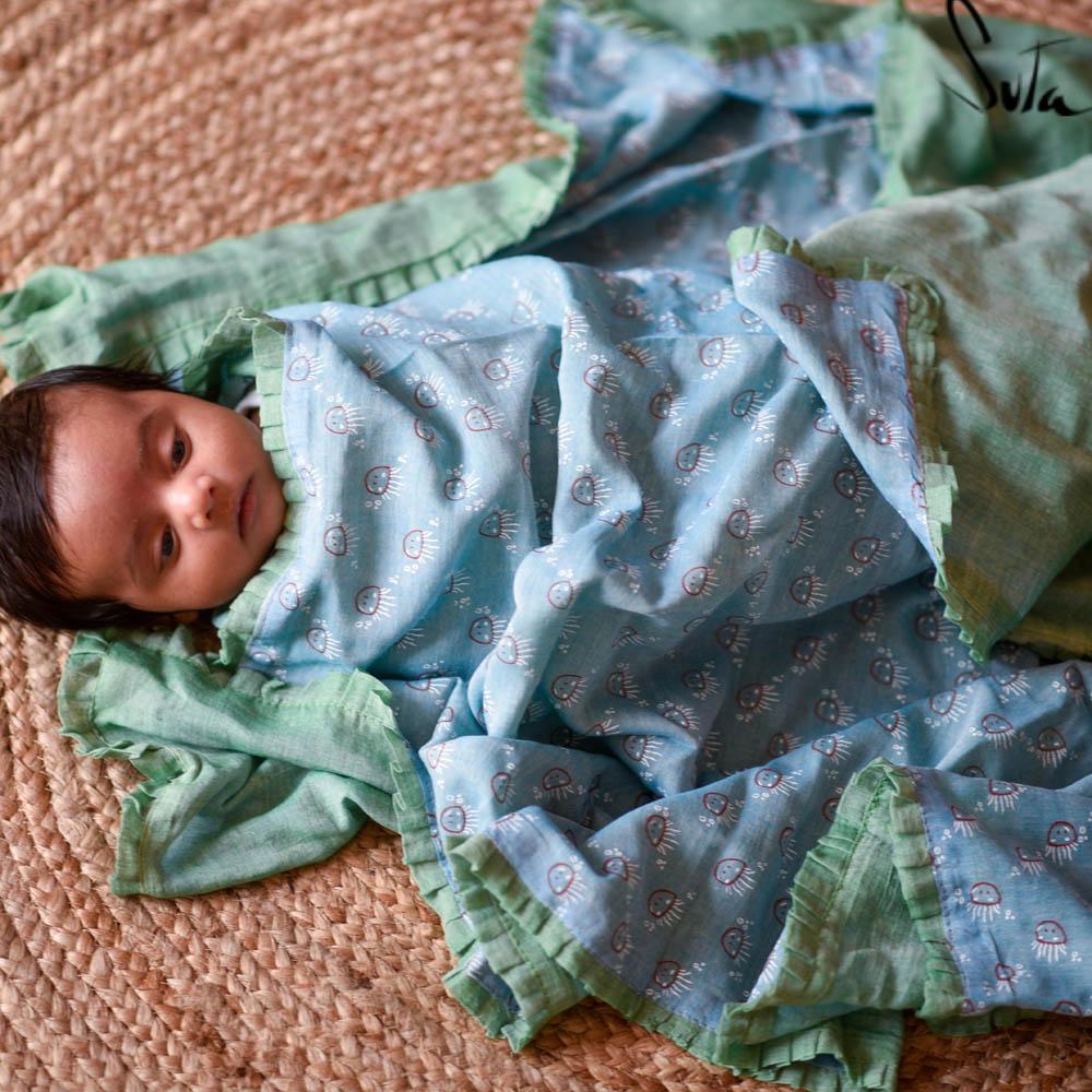 Ms. Blue Jelly Bean (BABY CLOTH) - suta.in