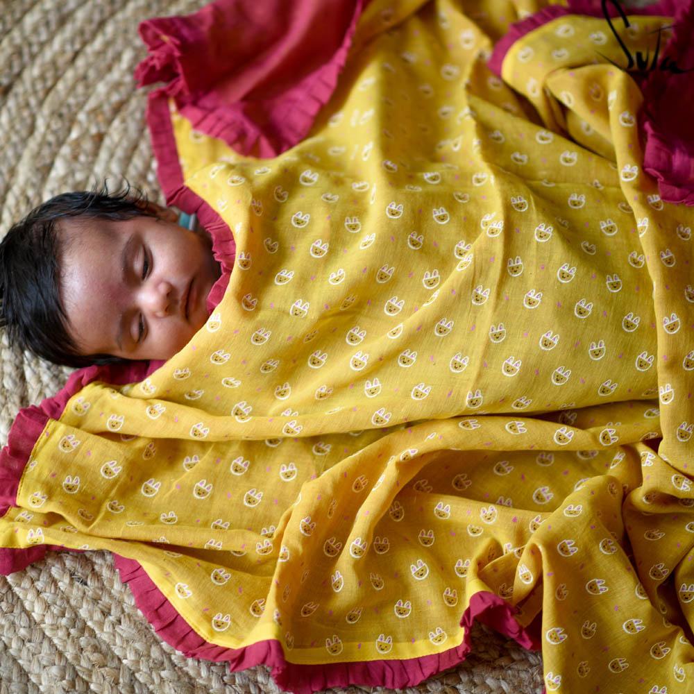 Ms. Yellow Fluffybuns (BABY CLOTH) - suta.in