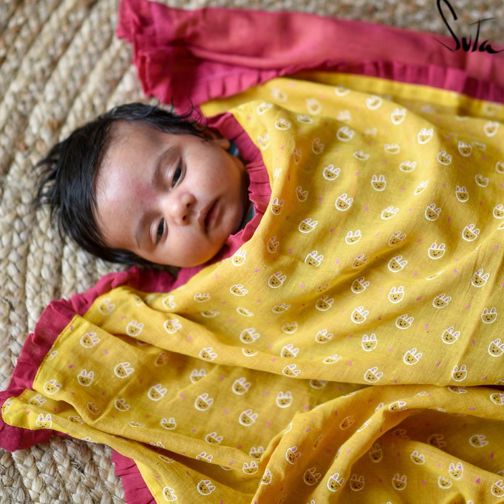 Ms. Yellow Fluffybuns (BABY CLOTH) - suta.in