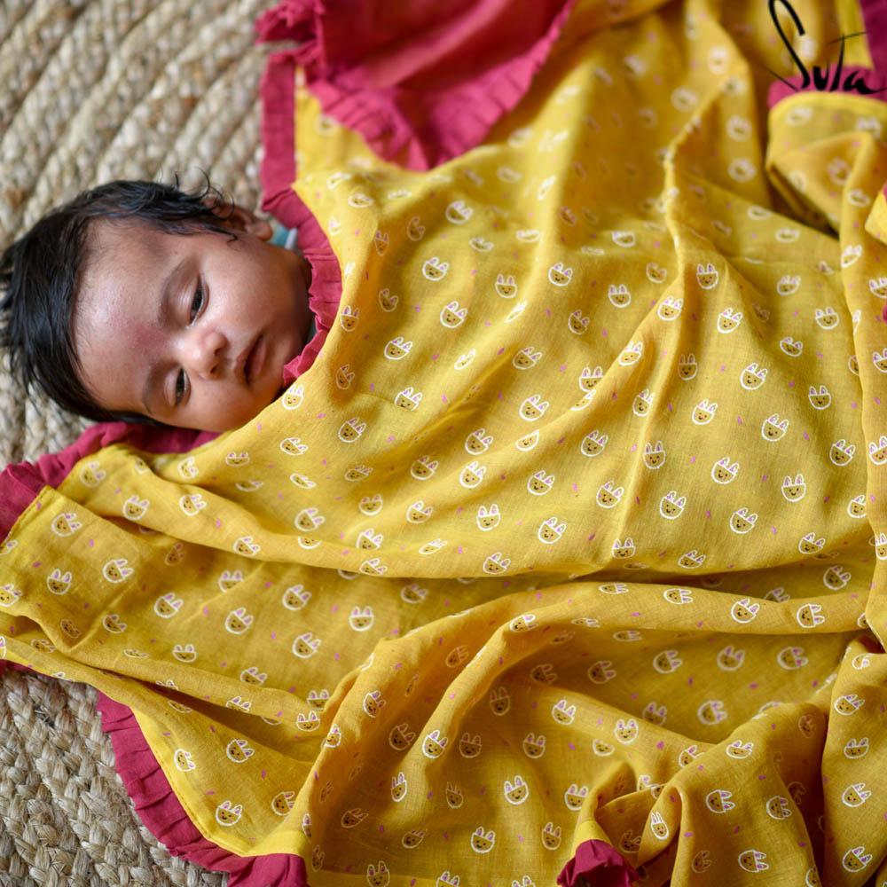 Ms. Yellow Fluffybuns (BABY CLOTH) - suta.in