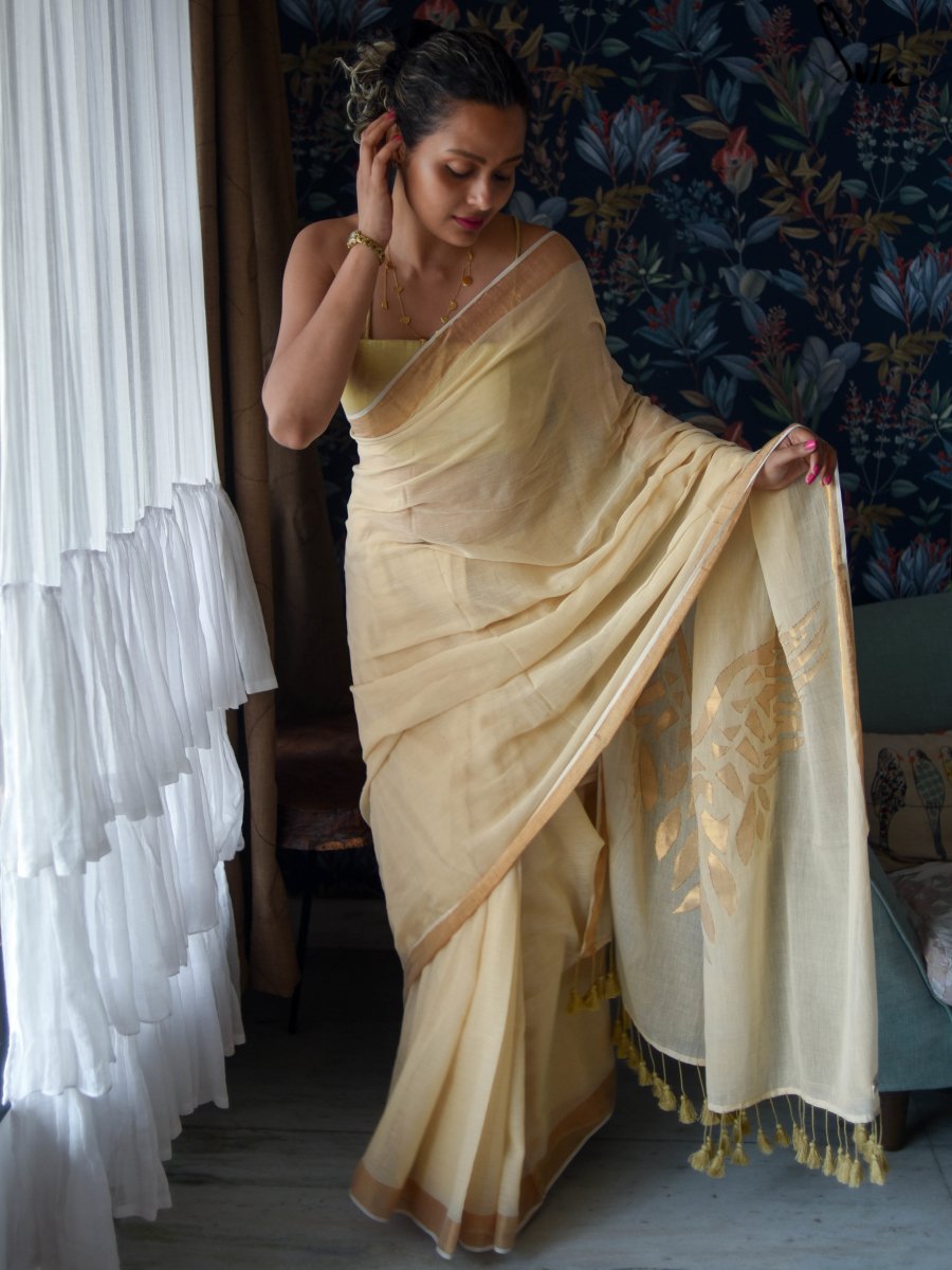 Golden Transparent Saree Cover at Rs 40/piece, Saree Covers in Mumbai