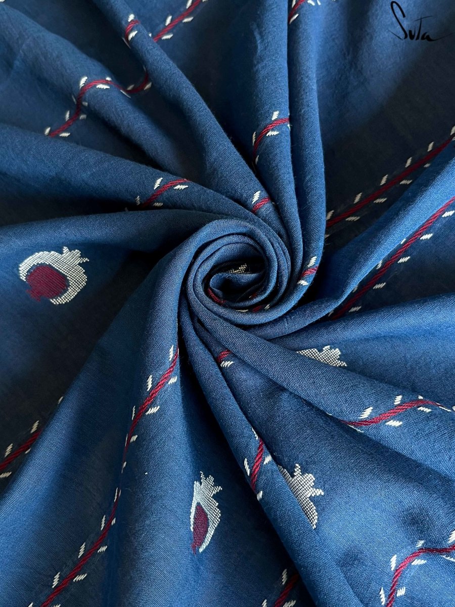 Neela Anaar (Fabric) - suta.in