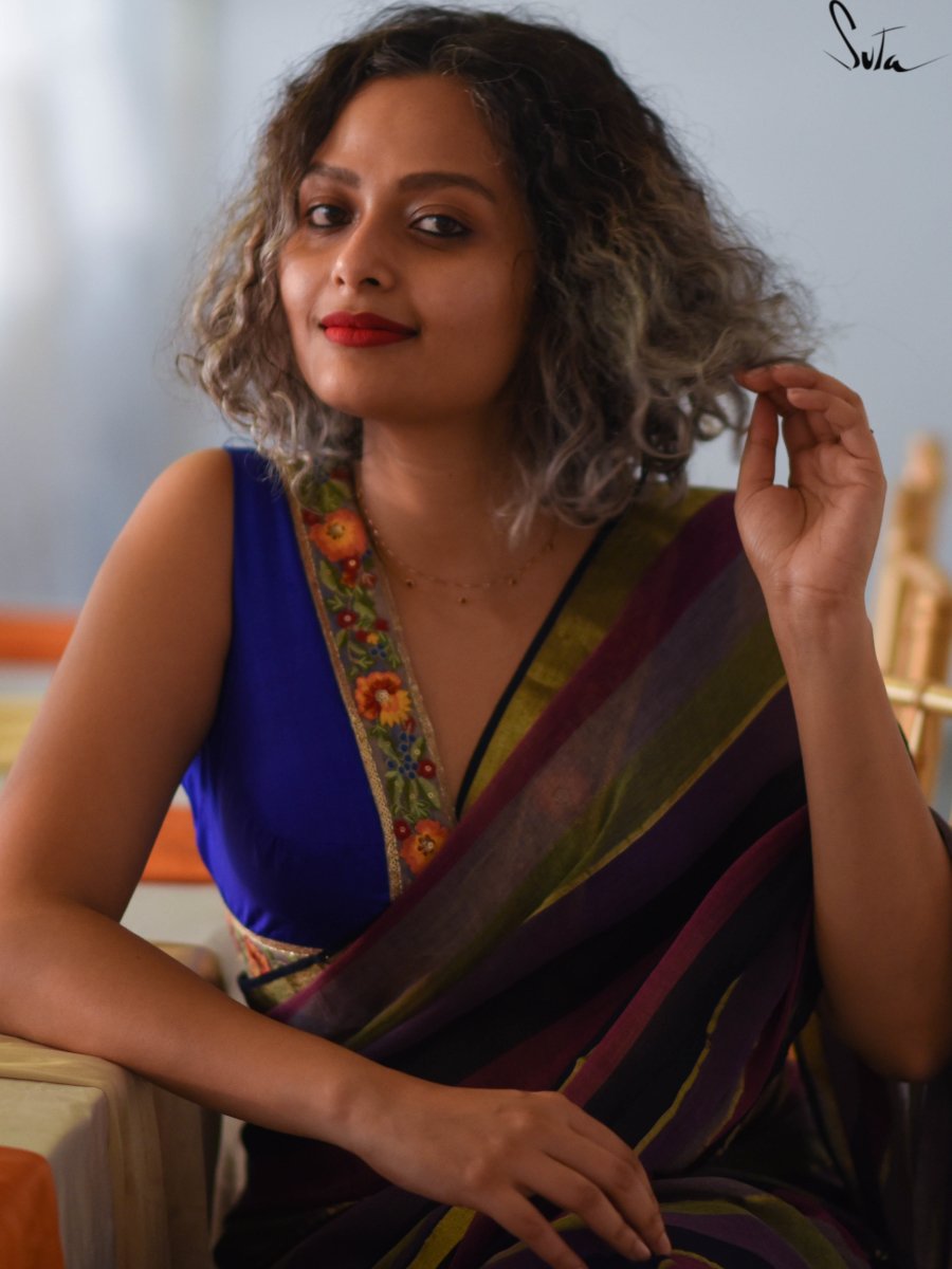 Neela Bagicha ( Blouse ) - suta.in