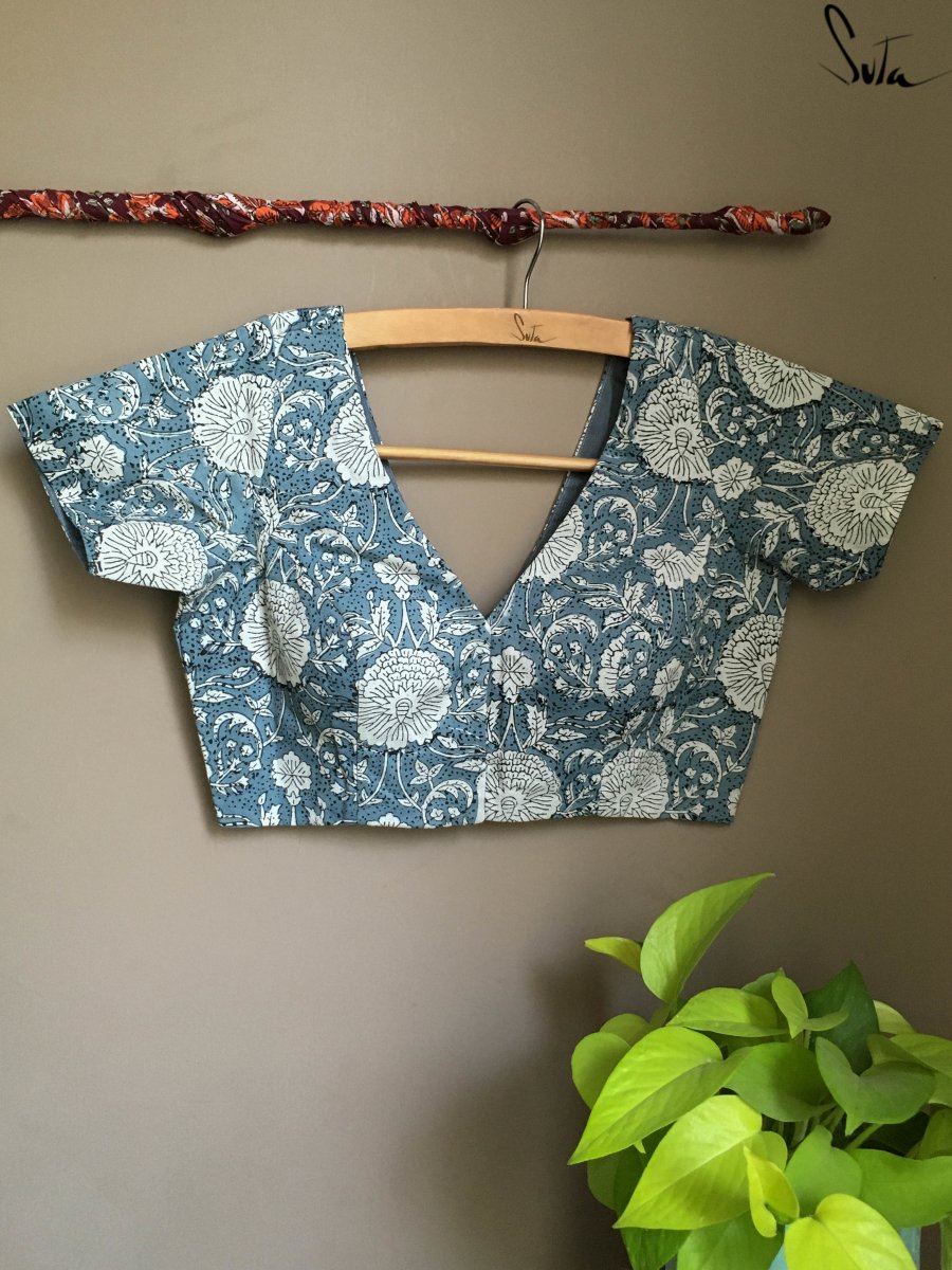 Of Withering Dewy Leaves (Blouse) - suta.in