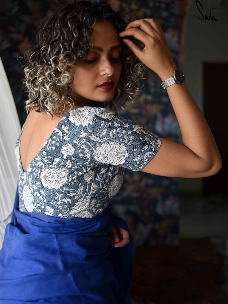 Of Withering Dewy Leaves (Blouse) - suta.in