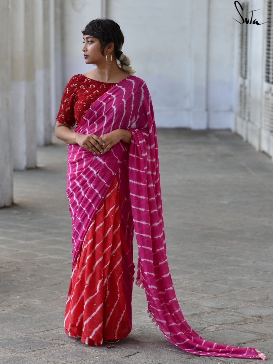 Phoolon Ke Rang Se (Saree) - suta