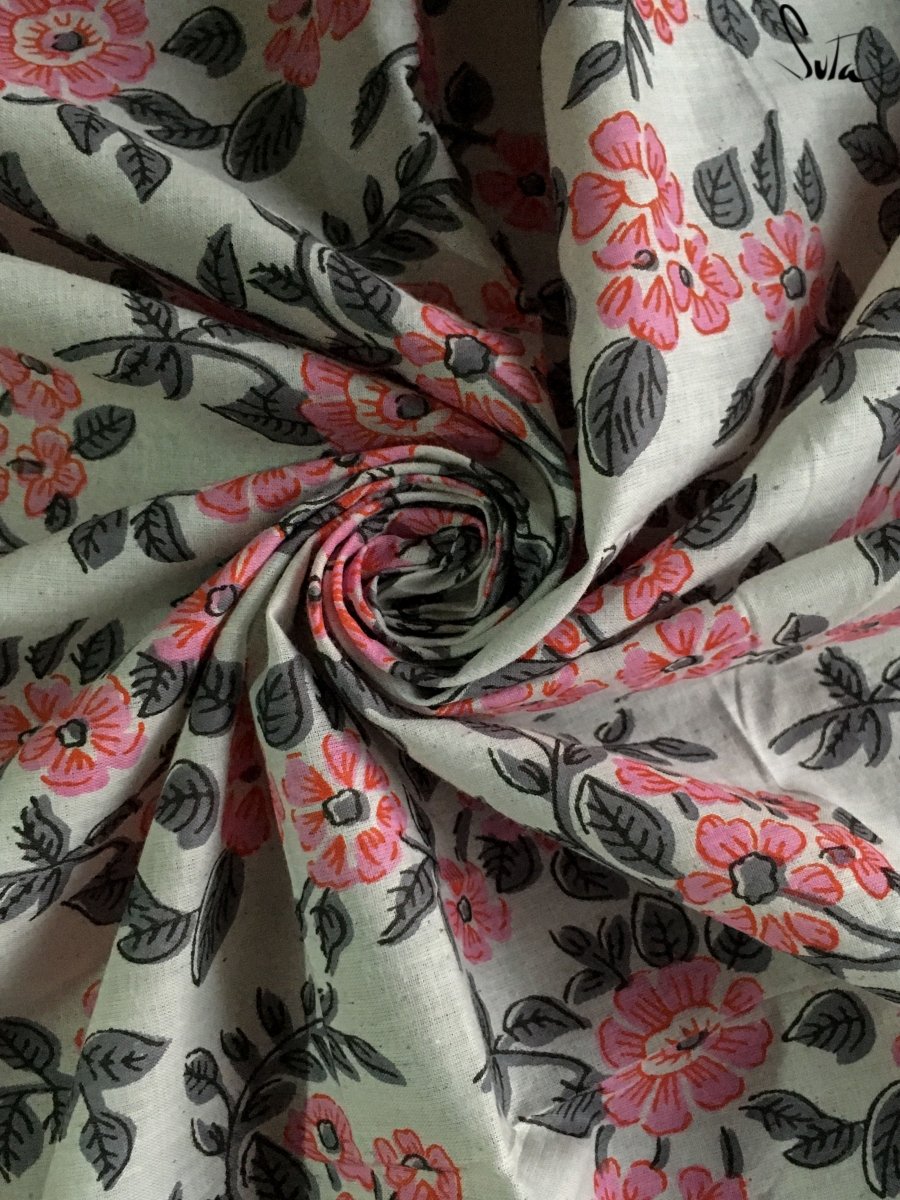 Pretty Peony (Fabric) - suta.in